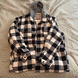 Levi's Plaid Sherpa lined Jacket